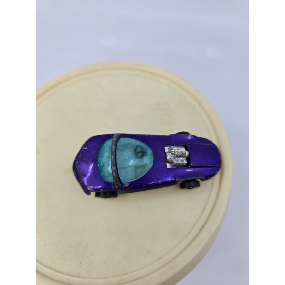 Vintage 1968 Hot Wheels Redline Splittin' Image Purple Spectraflame Mattel USA